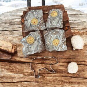 BEAR ALUMINUM COOKIE CUTTER 5” X 3” New